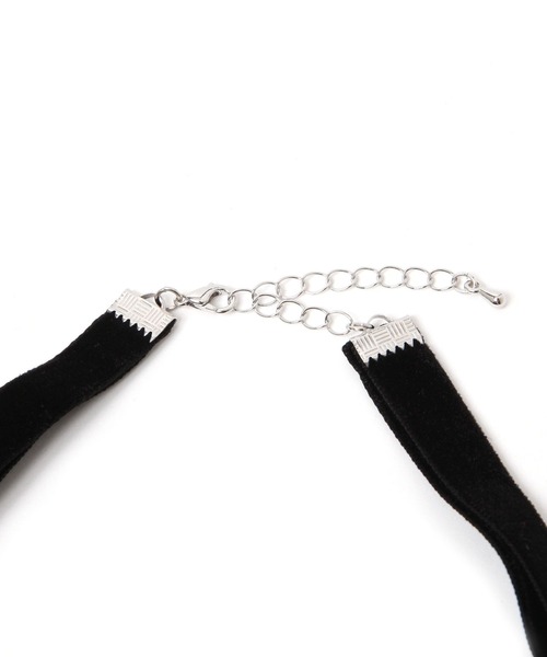 Heather（ヘザー）の「アソートチョーカー　608736（チョーカー・レディース・アイボリー/ブラック/ブラック系その他・ONE SIZE）」の7枚目の写真