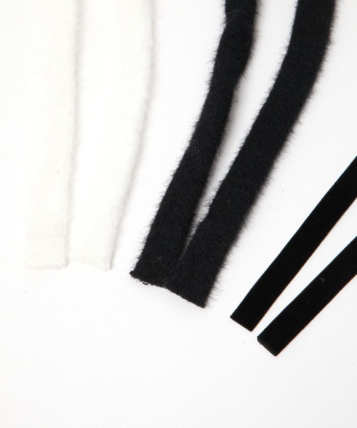 Heather（ヘザー）の「アソートチョーカー　608736（チョーカー・レディース・アイボリー/ブラック/ブラック系その他・ONE SIZE）」の8枚目の写真