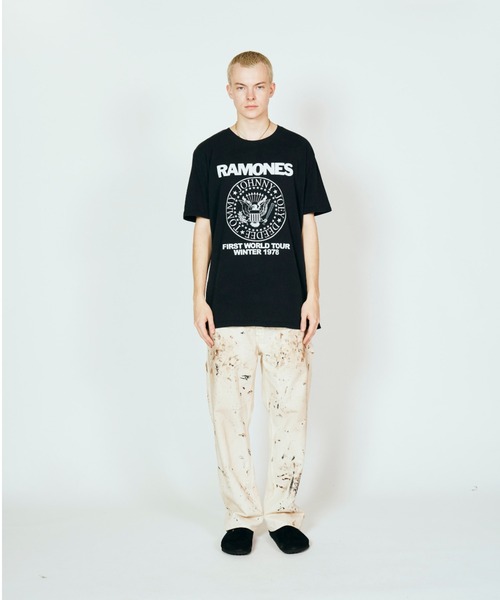 THRIFTY LOOK(スリフティールック)の「THRIFTY LOOK スリフティルック / THRIFTY"RAMONES"TEE(Tシャツ/カットソー・メンズ・ブラック・X-LARGE)」の12枚目の写真