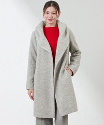 amaca（アマカ）の「【Anniversary　Piece】トンプキンパイルライトコート（チェスターコート）」