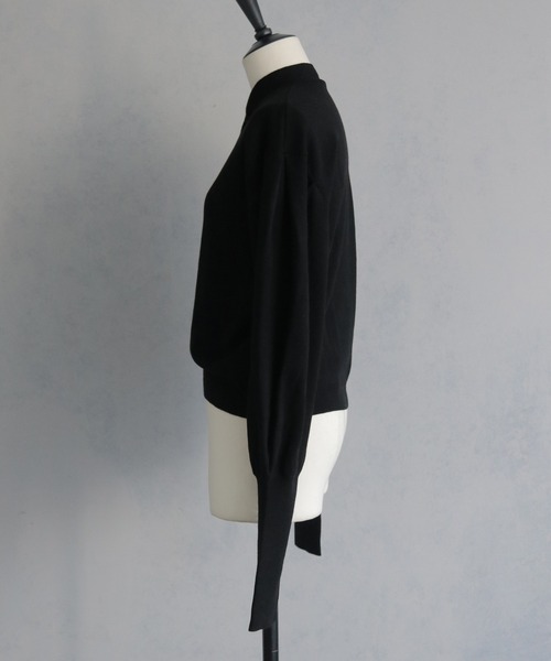 &g'aime(アンジェム)の「【&g'aime 】 チョーカー付きニット Choker Neck Knit(ニット/セーター・レディース・ブラウン/ブラック/ライトグレー・FREE)」の17枚目の写真