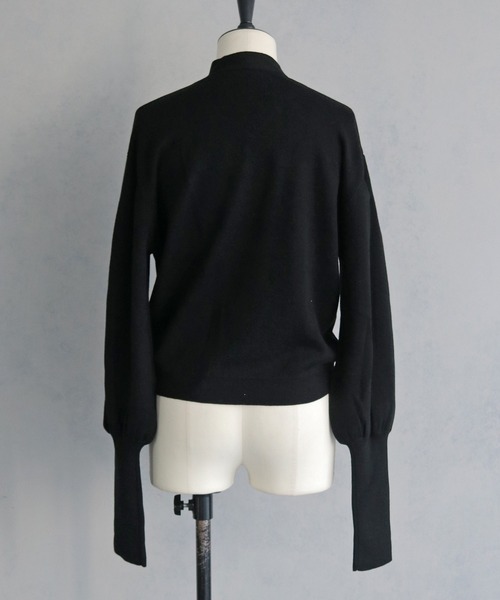 &g'aime(アンジェム)の「【&g'aime 】 チョーカー付きニット Choker Neck Knit(ニット/セーター・レディース・ブラウン/ブラック/ライトグレー・FREE)」の8枚目の写真