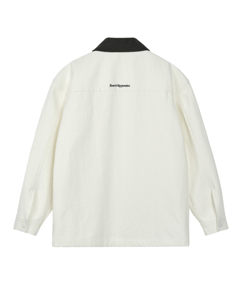 Rest&Recreation(レストアンドレクリエーション)の「COTTON WORK JACKET - WHITE(その他アウター・レディース・その他・SMALL/LARGE)」の2枚目の写真