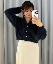 FREE'S MART | ◆【はかな企画】金ボタンロングシャギーニットカーデ〈ＭＦＭ〉(ニット/セーター)