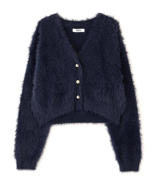 FREE'S MART（フリーズマート）の「◆【はかな企画】金ボタンロングシャギーニットカーデ〈ＭＦＭ〉（ニット/セーター・レディース・ホワイト/ブラウン/レッド/ネイビー・FREE）」の22枚目の写真