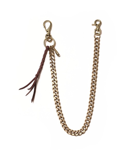 MR.OLIVE ミスターオリーブ　　ウォレットチェーン WALLET BRASS CURB CHAIN（ウォレットチェーン）｜MR.OLIVE（ミスター