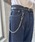 MR.OLIVE�i�~�X�^�[�I���[�u�j�́uWALLET BRASS CURB CHAIN�i�E�H���b�g�`�F�[���j�v�b�V���o�[