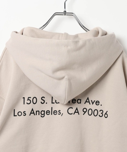 AMERICAN RAG CIE（アメリカンラグシー）の「【AMERICAN RAG CIE】ロゴスウェットフーディー（パーカー・メンズ・ライトグレー・LARGE/MEDIUM）」の10枚目の写真