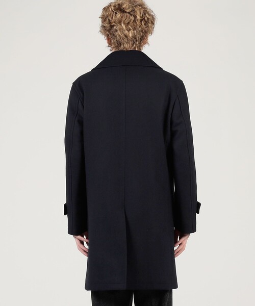 ウールカシミヤ ダブルブレステッド 6B Pコート（ピーコート