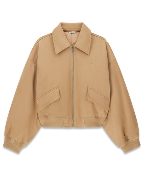 GUESS JEANS(ゲスジーンズ)の「GUESS JEANS Faux Suede Bomber ブルゾン (ブルゾン・レディース・ベージュ/ブラック・X-SMALL/MEDIUM/LARGE/SMALL)」の10枚目の写真