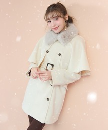 マルチWAYケープファーショートコート