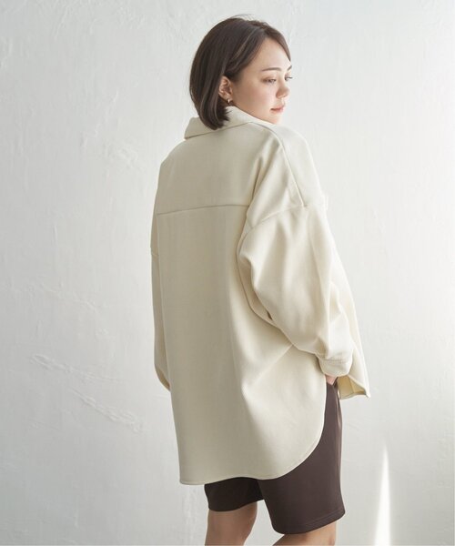 notch.（ノッチ）の「コーデュロイ裏フリースCPOジャケット（その他アウター・レディース・ブラック/アイボリー/ブラウン・M）」の22枚目の写真