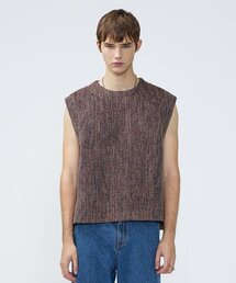 MARTIN PLAN（マーティンプラン）の「Mixed Wool Vest - DARK RED（ベスト）」