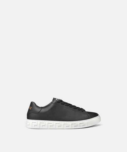 VERSACE（ヴェルサーチ）の「グレカ ナイロン スニーカー（スニーカー・メンズ・ブラック/ホワイト・40/42/43/44/41）」の6枚目の写真