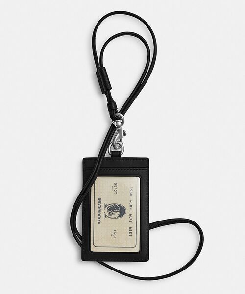 COACH（コーチ）の「ID ランヤード・シグネチャー（パスケース・メンズ・ブラック系その他・ONE）」の2枚目の写真