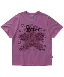 Video Jockey | 星の眼差しTシャツ [バイオレット](Tシャツ/カットソー)