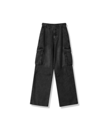 ZENDUST（ジェンダスト）の「Dart Accent Denim Pants BLACK（デニムパンツ）」