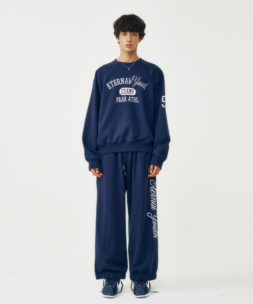 FROM ARLES（フロムアルル）の「スポーツクラシックスウェットシャツ / ネイビー（スウェット・メンズ・ネイビー・LARGE/MEDIUM）」の5枚目の写真