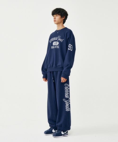 FROM ARLES（フロムアルル）の「スポーツクラシックスウェットシャツ / ネイビー（スウェット・メンズ・ネイビー・LARGE/MEDIUM）」の6枚目の写真