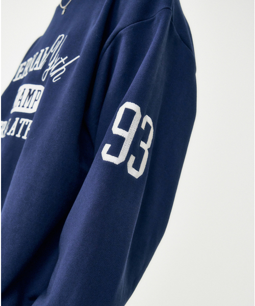 FROM ARLES（フロムアルル）の「スポーツクラシックスウェットシャツ / ネイビー（スウェット・メンズ・ネイビー・LARGE/MEDIUM）」の4枚目の写真