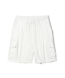 LMN3011（エルエムエヌ3011）の「バンブーカーゴハーフパンツ-アイボリー（その他パンツ）」