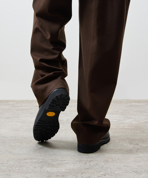 PADRONE(パドローネ)の「PADRONE パドローネ / MOCCASIN SLIP-ON ウォータープルーフレザーモカシンスリッポンシューズ / PU8759-2014(モカシン/デッキシューズ・メンズ・ダークブラウン/ブラック・43/42/41/40)」の5枚目の写真