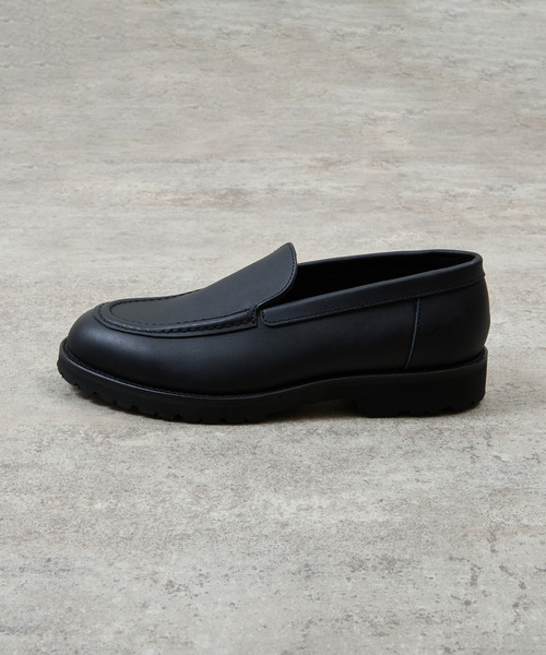 PADRONE(パドローネ)の「PADRONE パドローネ / MOCCASIN SLIP-ON ウォータープルーフレザーモカシンスリッポンシューズ / PU8759-2014(モカシン/デッキシューズ・メンズ・ダークブラウン/ブラック・43/42/41/40)」の10枚目の写真