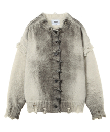 ULKIN（ウルキン）の「[Runway] Spray washing overfit cardigan_gray（カーディガン/ボレロ）」