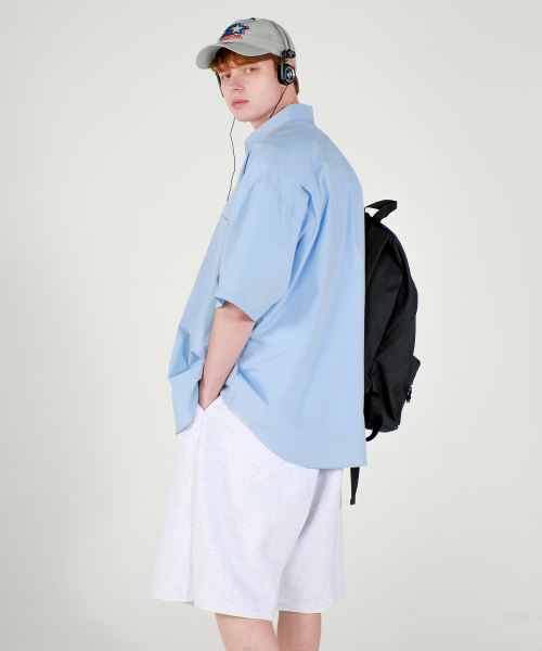 ESN(イーエスエヌ)の「カットオフバミューダスウェットショーツメランジ(その他パンツ・メンズ・その他・LARGE/MEDIUM)」の3枚目の写真
