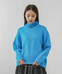 GLOBAL WORK | フワフワHugmeハイネックプルオーバー/577898(ニット/セーター)