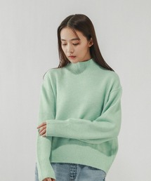 GLOBAL WORK | フワフワHugmeハイネックプルオーバー/577898(ニット/セーター)