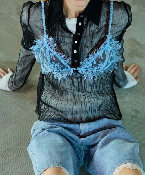 MAISON SPECIAL レイヤードレースブラ MAISON SPECIAL（メゾンスペシャル）の「Layered Lace Bra/レイヤード