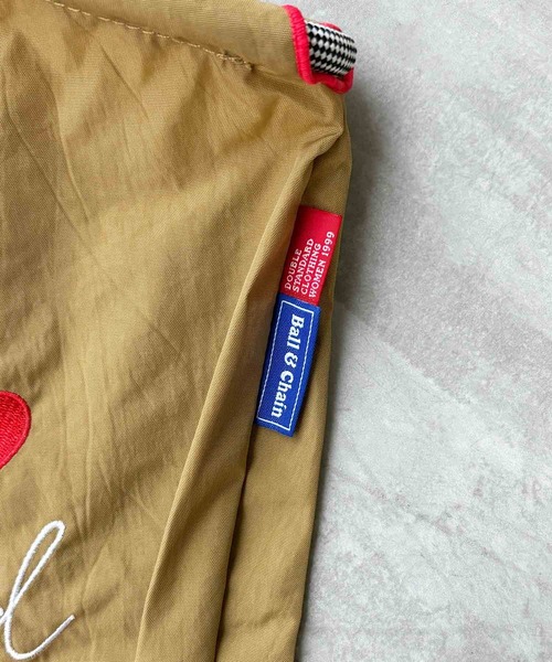 DOUBLE STANDARD CLOTHING（ダブルスタンダードクロージング）の「[Ball&Chain×DOUBLE STANDARD CLOTHING]ハートミニショッピングバッグ（エコバッグ/サブバッグ・レディース・ブラック/キャメル・M）」の3枚目の写真