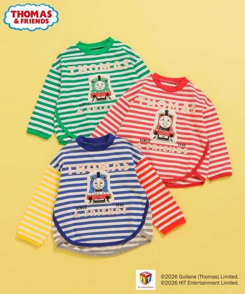 BIT'Z（ビッツ）の「【トーマス】キャラクター長袖Tシャツ（Tシャツ/カットソー・キッズ・レッド/レインボー/グリーン・120/110/100/95/90/80）」の11枚目の写真