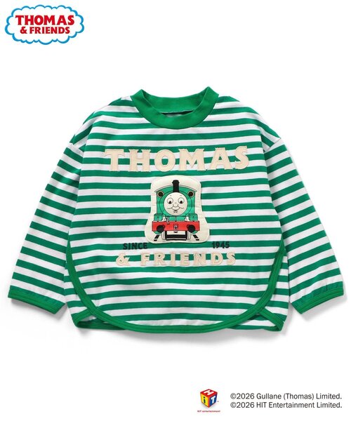 BIT'Z（ビッツ）の「【トーマス】キャラクター長袖Tシャツ（Tシャツ/カットソー・キッズ・レッド/レインボー/グリーン・120/110/100/95/90/80）」の8枚目の写真