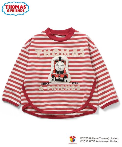 BIT'Z（ビッツ）の「【トーマス】キャラクター長袖Tシャツ（Tシャツ/カットソー・キッズ・レッド/レインボー/グリーン・120/110/100/95/90/80）」の6枚目の写真