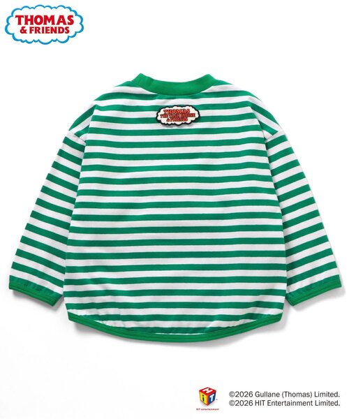 BIT'Z（ビッツ）の「【トーマス】キャラクター長袖Tシャツ（Tシャツ/カットソー・キッズ・レッド/レインボー/グリーン・120/110/100/95/90/80）」の9枚目の写真