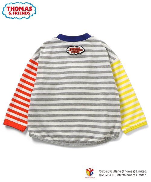 BIT'Z（ビッツ）の「【トーマス】キャラクター長袖Tシャツ（Tシャツ/カットソー・キッズ・レッド/レインボー/グリーン・120/110/100/95/90/80）」の5枚目の写真