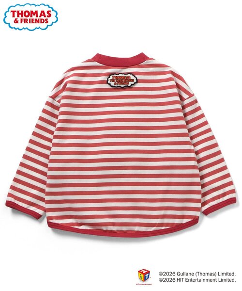 BIT'Z（ビッツ）の「【トーマス】キャラクター長袖Tシャツ（Tシャツ/カットソー・キッズ・レッド/レインボー/グリーン・120/110/100/95/90/80）」の7枚目の写真