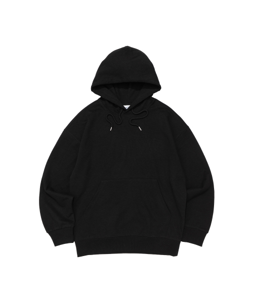 BECANVAS(ビキャンバス)の「BECANVAS SPECIAL INTERLOCK OVERFIT HOOD (BLACK)(パーカー・レディース・ブラック・LARGE/X-LARGE/SMALL/MEDIUM)」の1枚目の写真