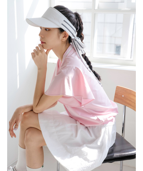 NITINA(ニティナ)の「フレアスリーブレスPK(Tシャツ/カットソー・レディース・ピンク・SMALL/MEDIUM)」の4枚目の写真
