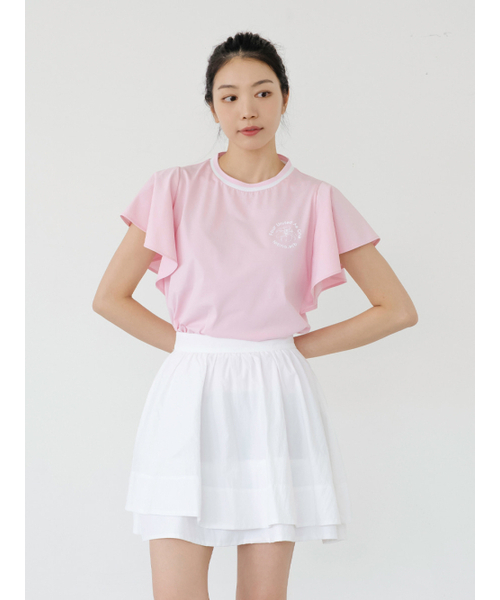 NITINA(ニティナ)の「フレアスリーブレスPK(Tシャツ/カットソー・レディース・ピンク・SMALL/MEDIUM)」の5枚目の写真