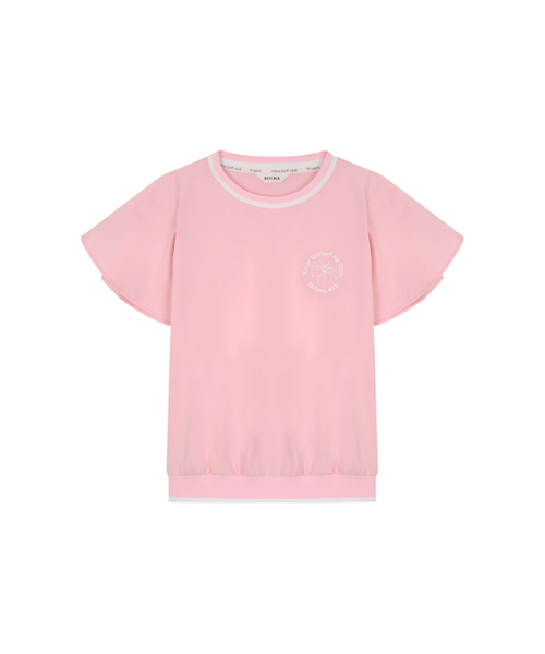 NITINA(ニティナ)の「フレアスリーブレスPK(Tシャツ/カットソー・レディース・ピンク・SMALL/MEDIUM)」の7枚目の写真