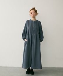 Crisp | タックレースダブルガーゼワンピース(ワンピース)