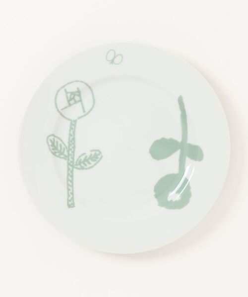 SALON adam et rope'（サロン アダム エ ロペ）の「【PASS THE BATON/ パスザバトン】ミナペルホネン Plate（食器・レディース・ブルー系その他4/グリーン系その他・FREE）」の2枚目の写真