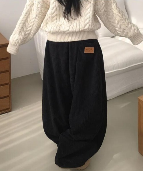 semplice(センプリチェ)の「パンツ(その他パンツ・レディース・ホワイト/ブラック/グレー/ブルー/ネイビー/ブラウン・F)」の7枚目の写真