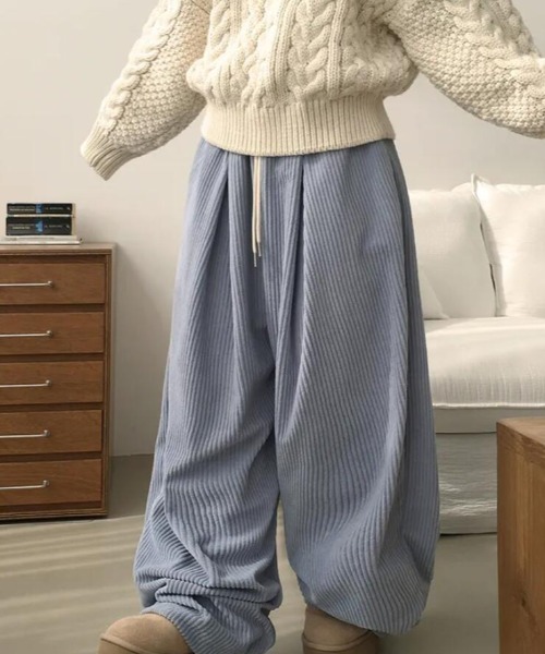 semplice(センプリチェ)の「パンツ(その他パンツ・レディース・ホワイト/ブラック/グレー/ブルー/ネイビー/ブラウン・F)」の16枚目の写真