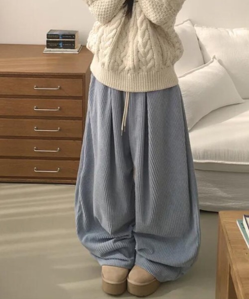 semplice(センプリチェ)の「パンツ(その他パンツ・レディース・ホワイト/ブラック/グレー/ブルー/ネイビー/ブラウン・F)」の18枚目の写真