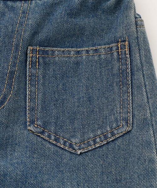 URBAN CHERRY（アーバンチェリー）の「裾フリンジワイドデニムパンツ（デニムパンツ・キッズ・ブルー・140cm/130cm/120cm/110cm）」の12枚目の写真