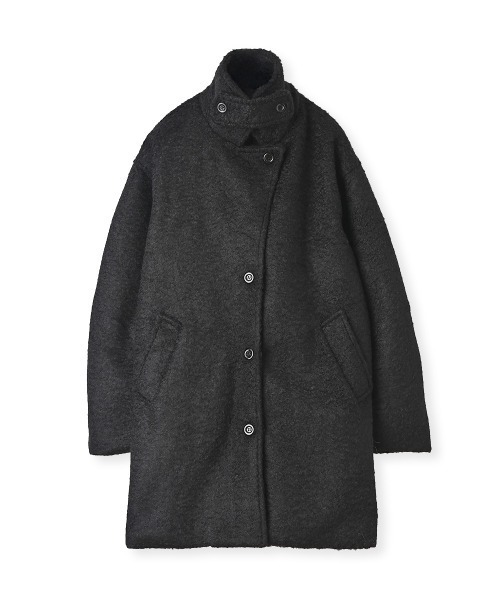marjour（マージュール）の「BOUCLE STAND COLLAR COAT（その他アウター・レディース・アイボリー/ブラック・M）」の22枚目の写真